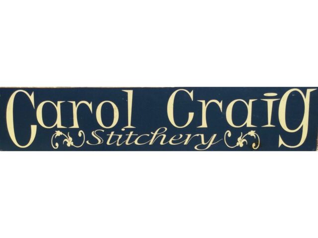 CAROL CRAIG STITCHERY