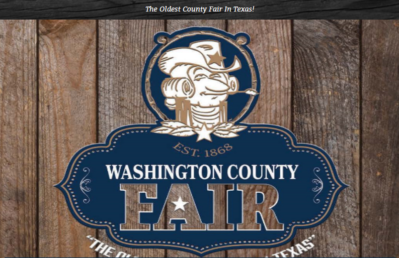 Washington County Fair Brenham, Texas September 15 18, 2021